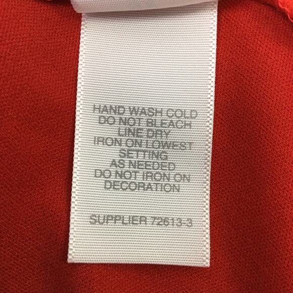 Bisou Bisou Peplum Elastic Waist Crochet Lace Pleated Round Neck Sheer Blouse 3X - Picture 15 of 16